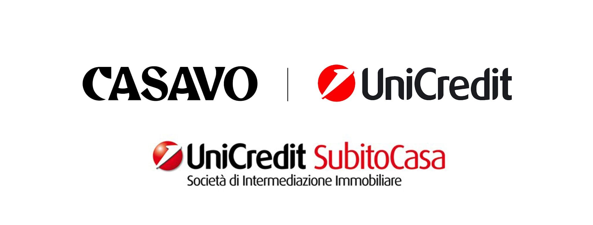 Banner Arriva UniCredit Subitocasa powered by Casavo