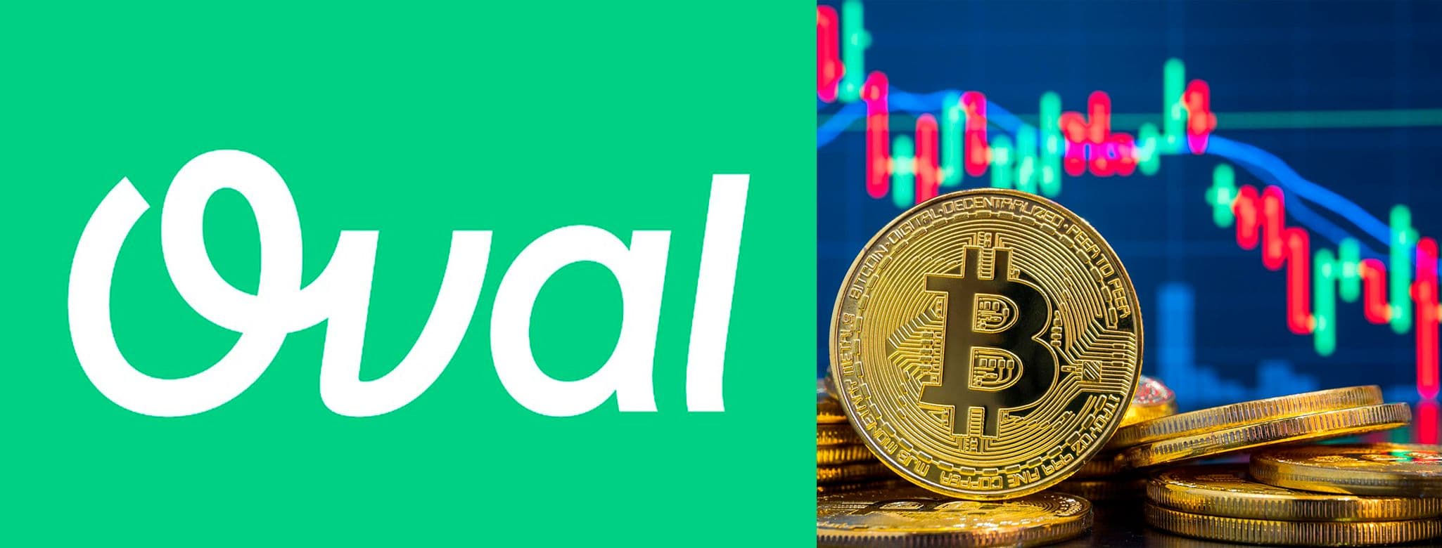 Banner Su Oval investi in Bitcoin