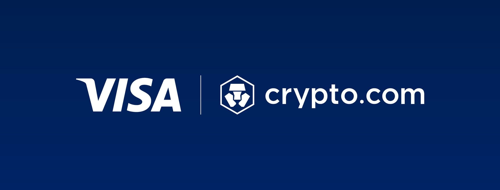 Banner Visa regola le transazioni in valuta digitale USDC tramite Ethereum con Crypto.com