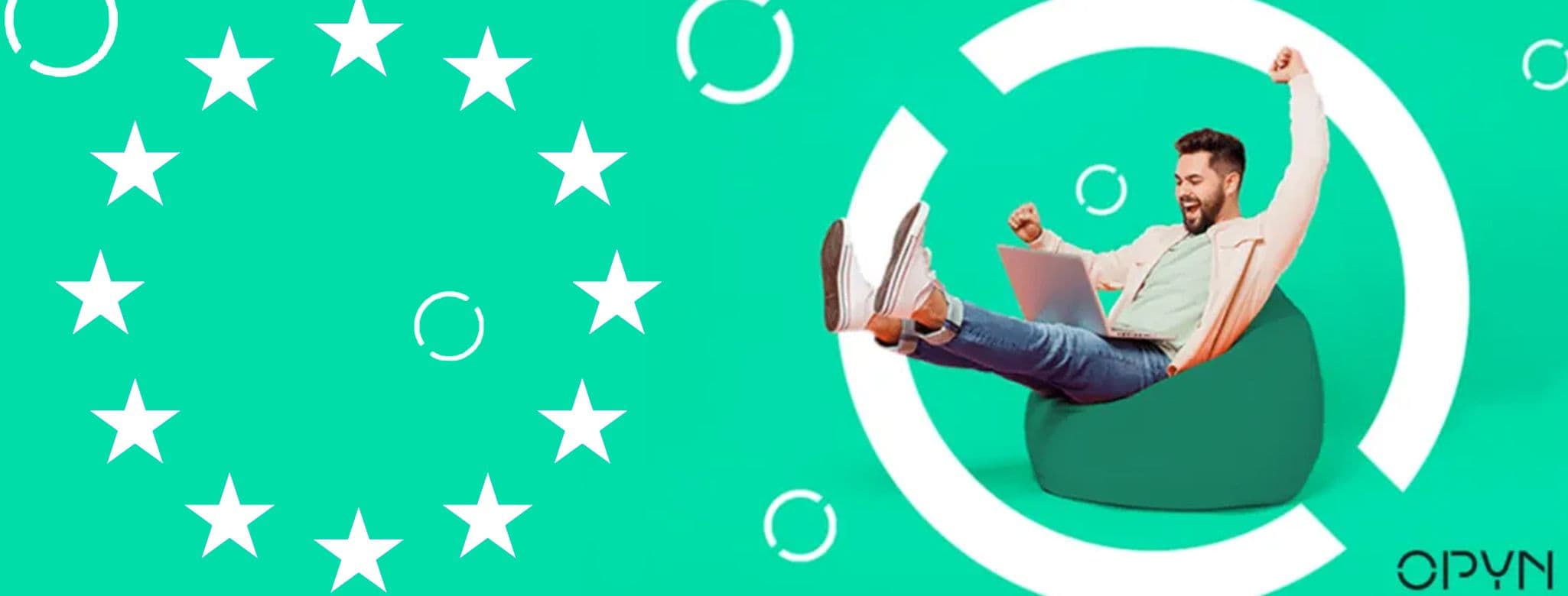 Banner Opyn Pay Later arriva in tutta Europa. Regno Unito e Svizzera compresi