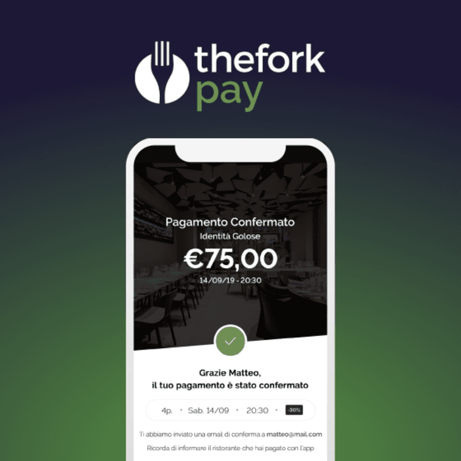 Banner Anche TheFork fa il suo "pay"