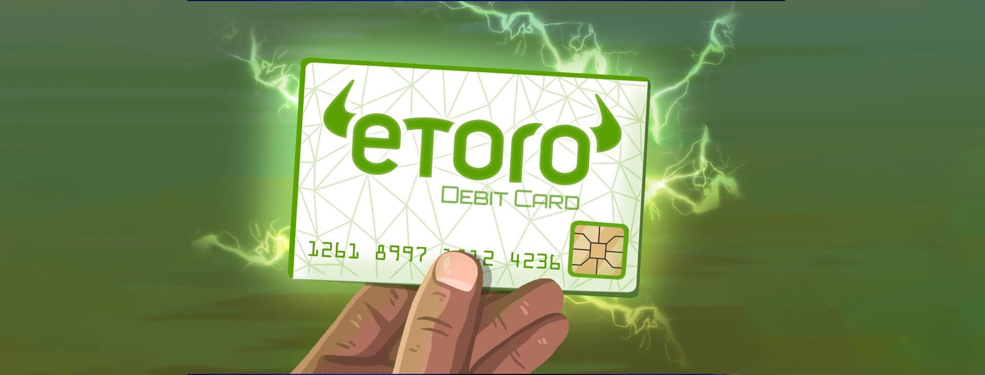 Banner eToro lancia la carta di debito con il 4% di rimborso in azioni