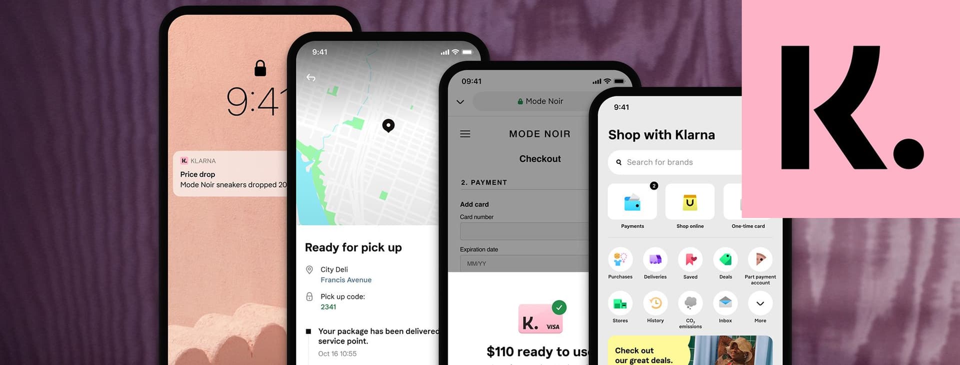 Banner Klarna rivela la shopping app di ultima generazione in Italia